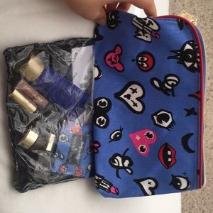 Estee Lauder skincare and makeup bag
